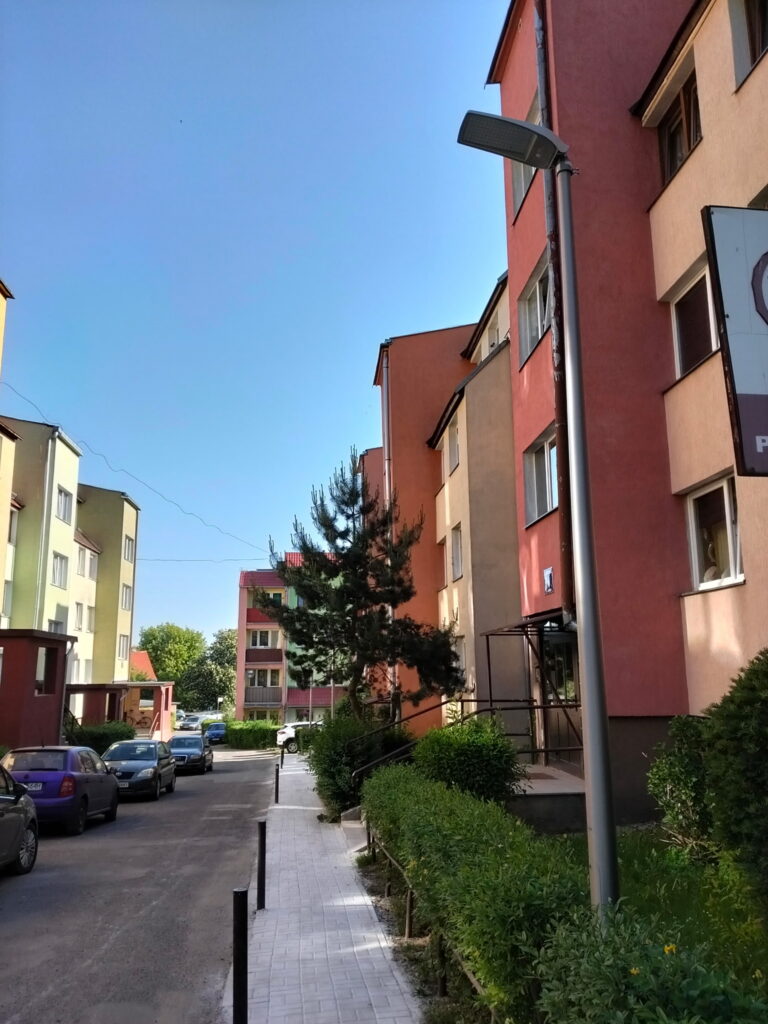 Nowe lampy na Grabowskiej