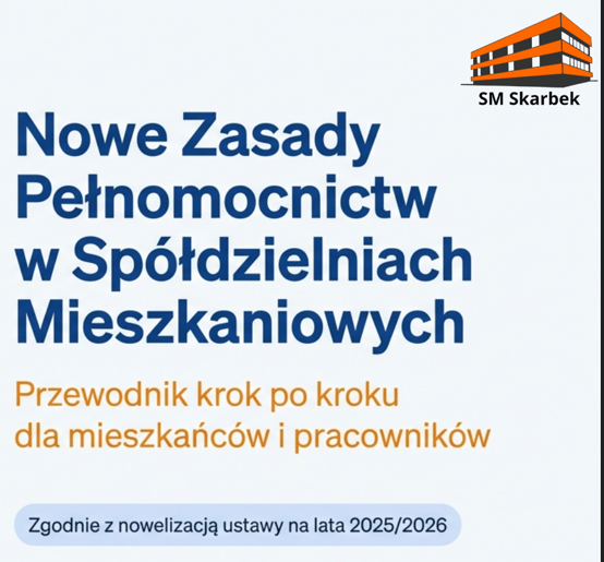 Nowe zasady pełnomocnictw w Spółdzielniach Mieszkaniowych